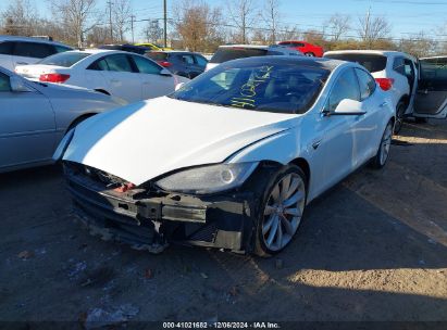 Lot #3034050934 2014 TESLA MODEL S P85D