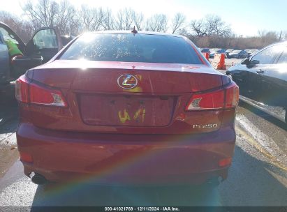 Lot #3056470380 2012 LEXUS IS 250