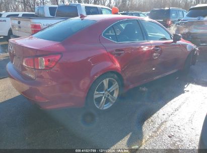 Lot #3056470380 2012 LEXUS IS 250