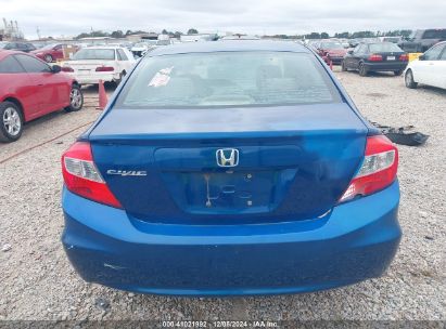 Lot #3050085984 2012 HONDA CIVIC LX