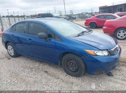 Lot #3050085984 2012 HONDA CIVIC LX