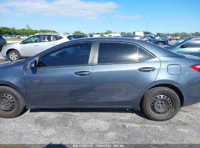 Lot #3034050922 2016 TOYOTA COROLLA LE