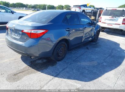 Lot #3034050922 2016 TOYOTA COROLLA LE