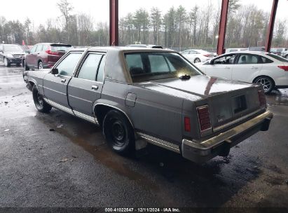 Lot #3034050902 1985 FORD LTD CROWN VICTORIA