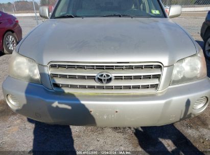 Lot #3034050900 2002 TOYOTA HIGHLANDER V6