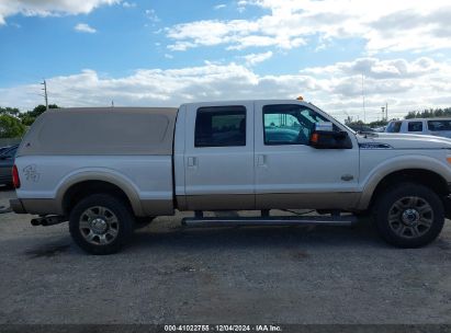 Lot #3050077988 2012 FORD F-350 LARIAT