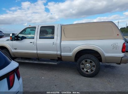 Lot #3050077988 2012 FORD F-350 LARIAT