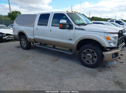 Lot #3050077988 2012 FORD F-350 LARIAT