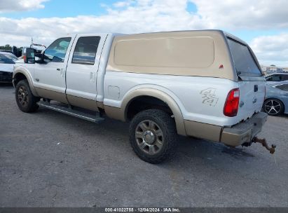 Lot #3050077988 2012 FORD F-350 LARIAT