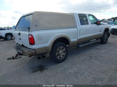 Lot #3050077988 2012 FORD F-350 LARIAT