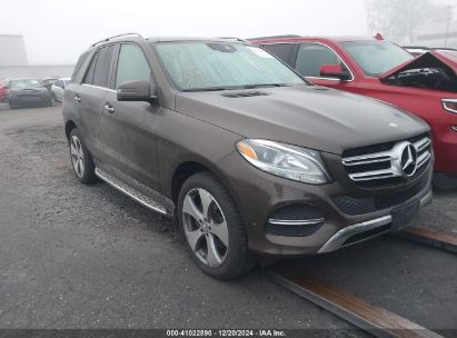 Lot #3035090520 2016 MERCEDES-BENZ GLE 350