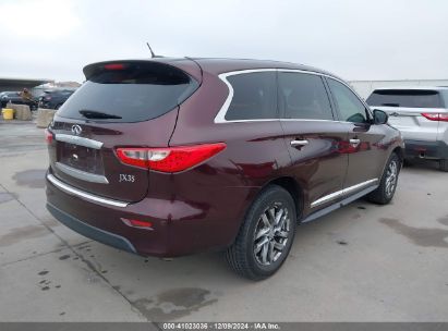 Lot #3035081105 2013 INFINITI JX35