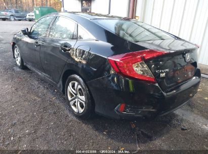 Lot #3034050696 2016 HONDA CIVIC LX