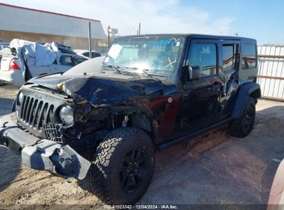 Lot #3035081094 2018 JEEP WRANGLER JK UNLIMITED WILLY WHEELER W 4X4