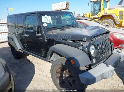 Lot #3035081094 2018 JEEP WRANGLER JK UNLIMITED WILLY WHEELER W 4X4