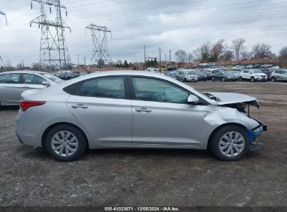 Lot #3055287282 2022 HYUNDAI ACCENT SE