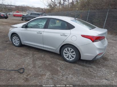 Lot #3055287282 2022 HYUNDAI ACCENT SE