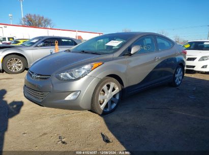 Lot #3031680798 2013 HYUNDAI ELANTRA LIMITED