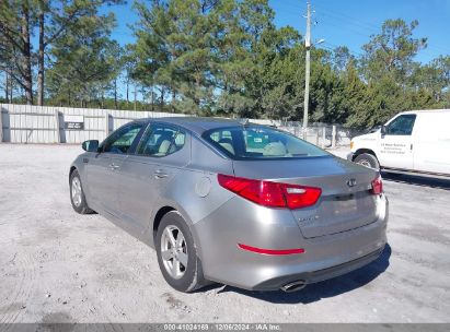 Lot #3035081085 2015 KIA OPTIMA LX