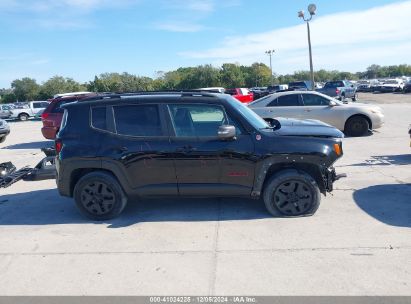 Lot #3033210456 2018 JEEP RENEGADE TRAILHAWK 4X4