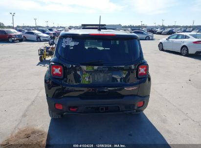 Lot #3033210456 2018 JEEP RENEGADE TRAILHAWK 4X4