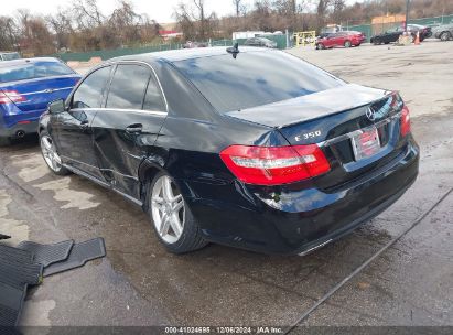 Lot #3035067275 2013 MERCEDES-BENZ E 350 4MATIC