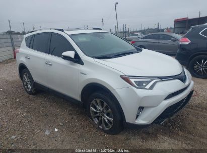 Lot #3052079785 2016 TOYOTA RAV4 HYBRID LIMITED