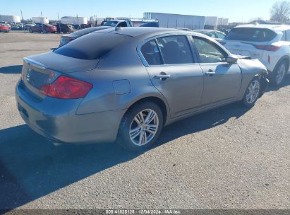 Lot #3053066115 2011 INFINITI G25X