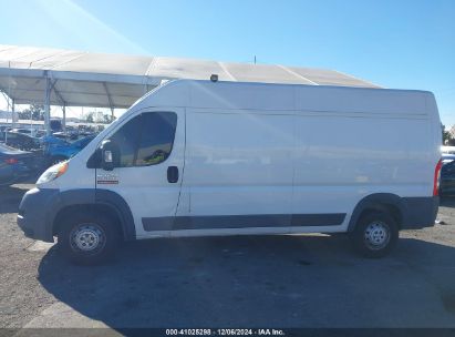 Lot #3056062415 2017 RAM PROMASTER 2500 HIGH ROOF 159 WB