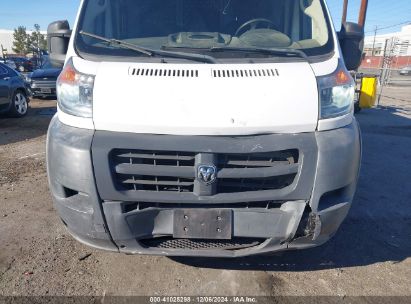 Lot #3056062415 2017 RAM PROMASTER 2500 HIGH ROOF 159 WB