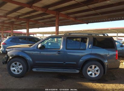 Lot #3053066108 2011 NISSAN PATHFINDER SV