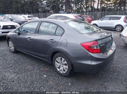 Lot #3035092766 2012 HONDA CIVIC LX