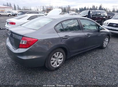 Lot #3035092766 2012 HONDA CIVIC LX