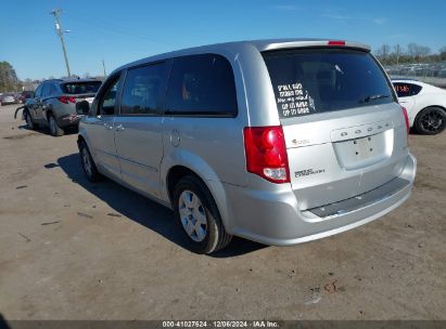 Lot #3051076028 2012 DODGE GRAND CARAVAN SE/AVP