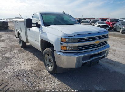 Lot #3056470383 2016 CHEVROLET SILVERADO 2500HD WT