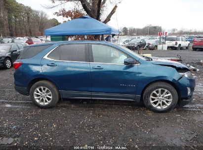 Lot #3052072658 2020 CHEVROLET EQUINOX FWD LT 1.5L TURBO