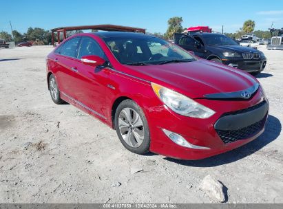 Lot #3037537600 2014 HYUNDAI SONATA HYBRID LIMITED