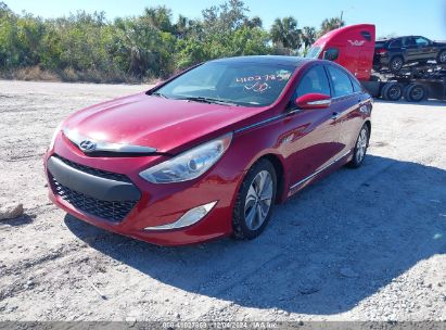 Lot #3037537600 2014 HYUNDAI SONATA HYBRID LIMITED