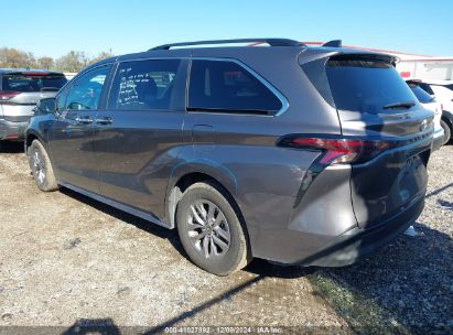 Lot #3045358815 2024 TOYOTA SIENNA XLE