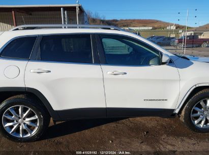 Lot #3054286335 2018 JEEP CHEROKEE LIMITED 4X4