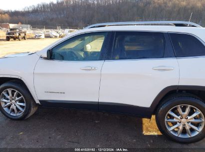 Lot #3054286335 2018 JEEP CHEROKEE LIMITED 4X4