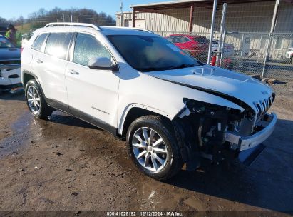 Lot #3054286335 2018 JEEP CHEROKEE LIMITED 4X4