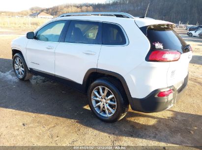 Lot #3054286335 2018 JEEP CHEROKEE LIMITED 4X4