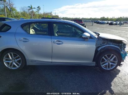 Lot #3051082025 2016 LEXUS CT 200H