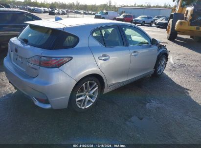 Lot #3051082025 2016 LEXUS CT 200H