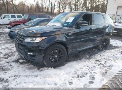 Lot #3037537562 2015 LAND ROVER RANGE ROVER SPORT 3.0L V6 SUPERCHARGED HSE/3.0L V6 SUPERCHARGED SE