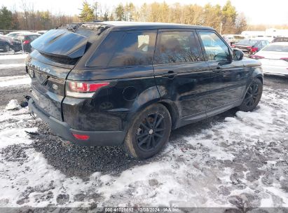 Lot #3037537562 2015 LAND ROVER RANGE ROVER SPORT 3.0L V6 SUPERCHARGED HSE/3.0L V6 SUPERCHARGED SE