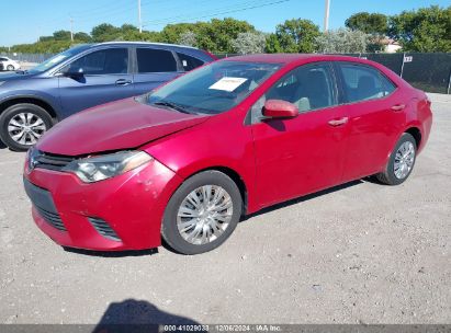 Lot #3034050848 2014 TOYOTA COROLLA LE