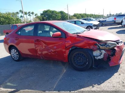 Lot #3034050848 2014 TOYOTA COROLLA LE