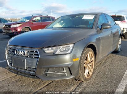 Lot #3051082020 2017 AUDI A4 2.0T SEASON OF AUDI ULTRA PREMIUM